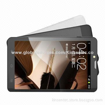 3G Tablet PCs, MTK8382 Quad-core 1.2GHz 1/8GB Dual-camera/3G Phone Calling/BT and GPS